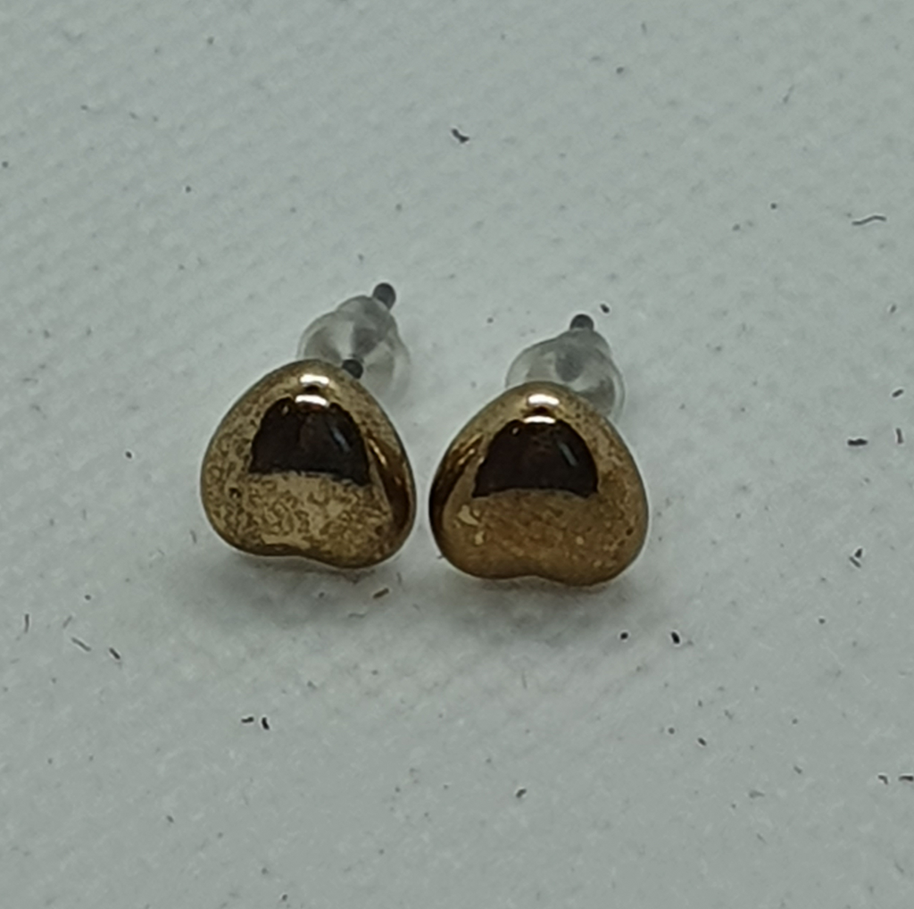 Aretes de corazon